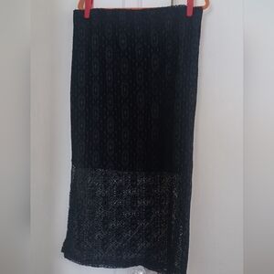 G by Giuliana Black Lace Skirt